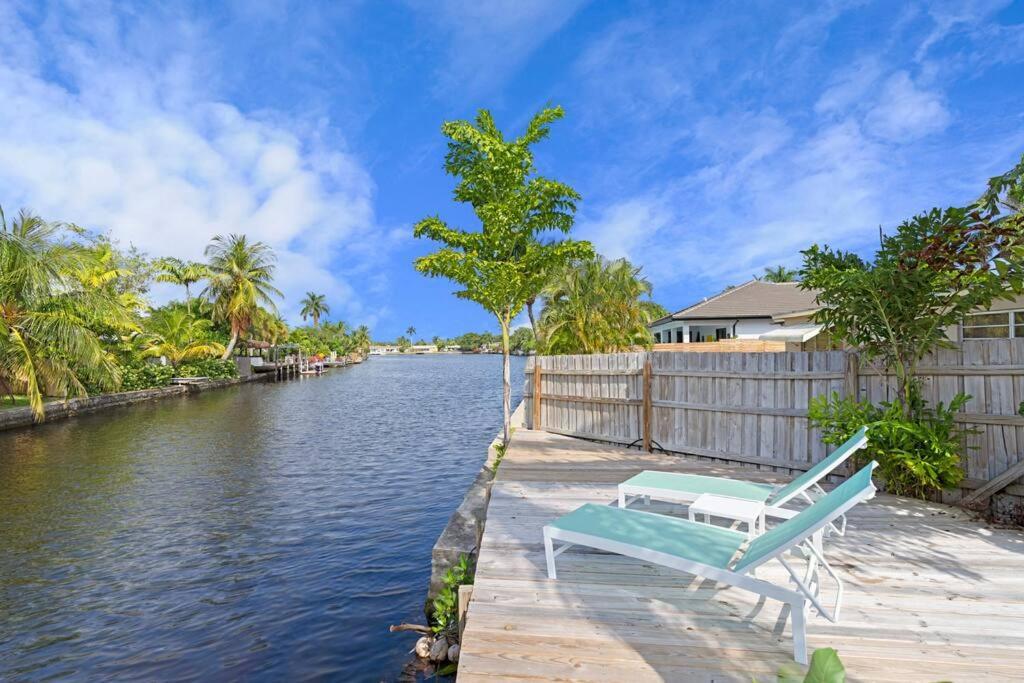 Waterfront-Heated Pool-Mini Golf-Game Room-2Mi Beach Φορτ Λόντερντεϊλ Εξωτερικό φωτογραφία